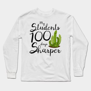 My students 100 days sharper Long Sleeve T-Shirt